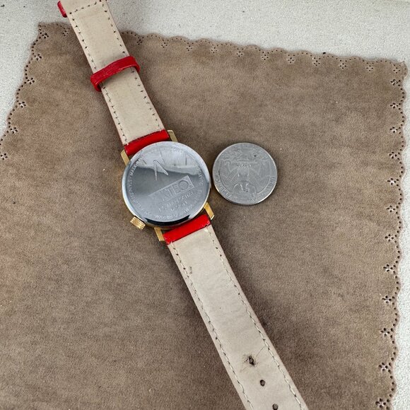 Vintage Akteo designed Makeup Artist Gold Tone Watch in pristine condition - Picture 7 of 8